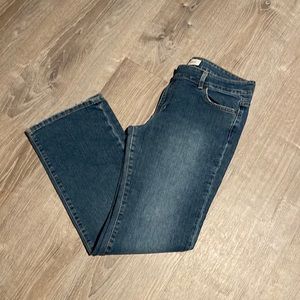 Straight leg jeans size 14 with 30 inseam